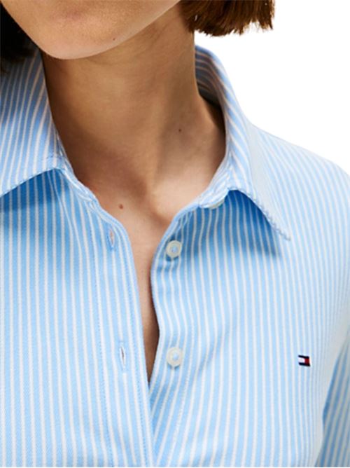 Camicia slim in piquet Tommy Hilfiger | WW0WW435280X6